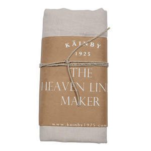 Heaven Linen -tyynyliina, vaaleanharmaa, 60 x 80 cm