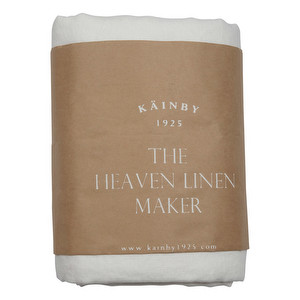 Heaven Linen Sheet, White, 150 x 270 cm