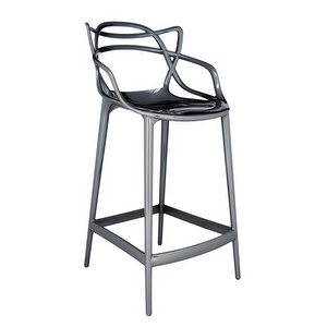 Masters Bar Stool, Titanium