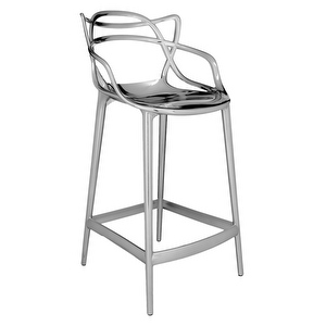 Masters Bar Stool, Chrome