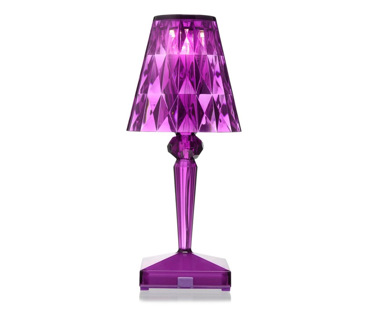 Kartell Battery-pöytävalaisin plum