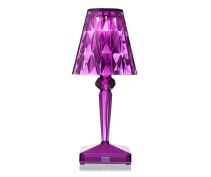 Battery Table Lamp, Plum