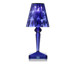 Battery Table Lamp, Blue