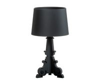 Kartell Bourgie Table Lamp, Matt Black | Vepsäläinen