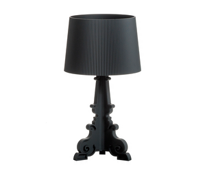 Bourgie Table Lamp, Matt Black, with Dimmer