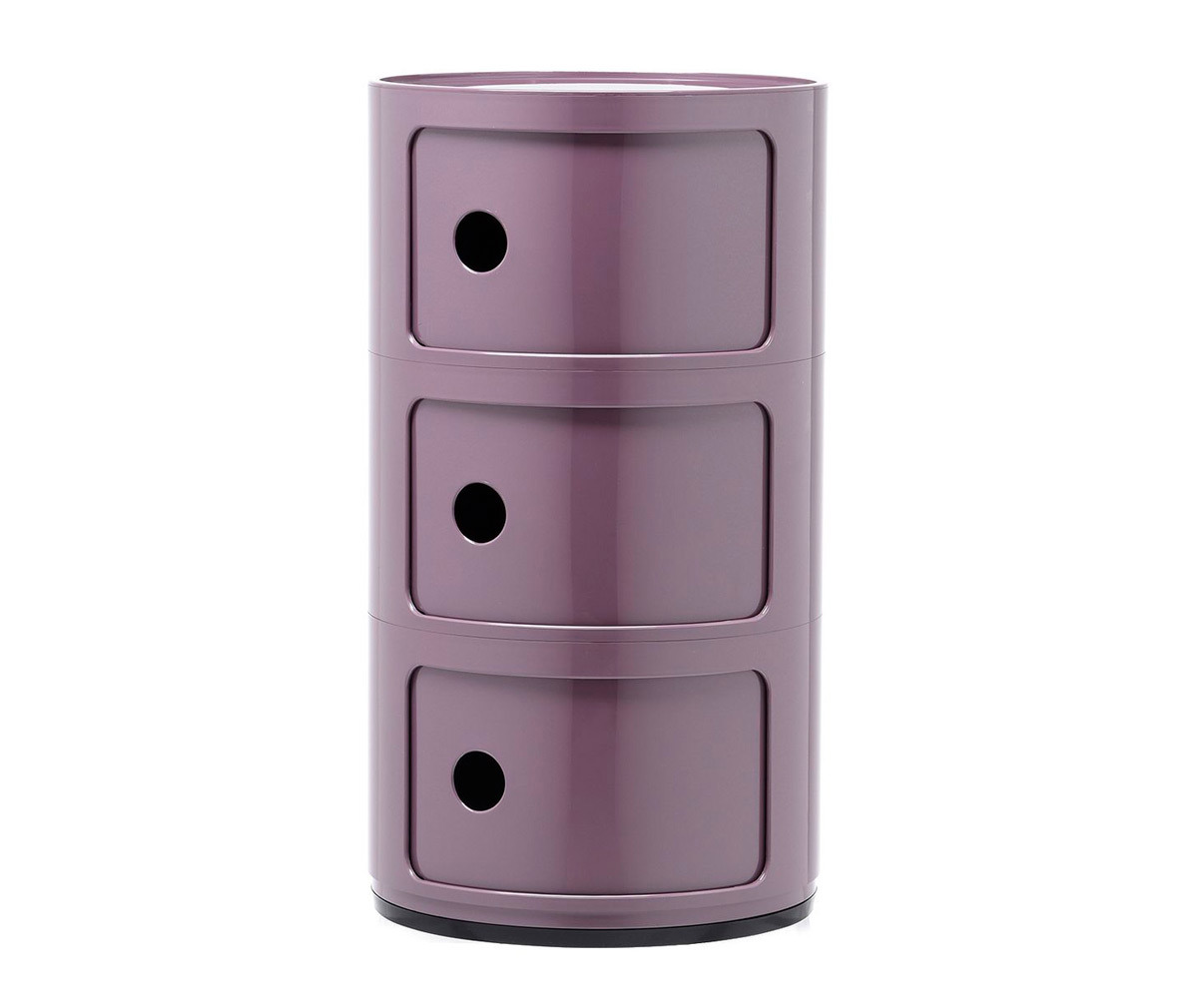 Kartell Componibili violetti, 3-osainen