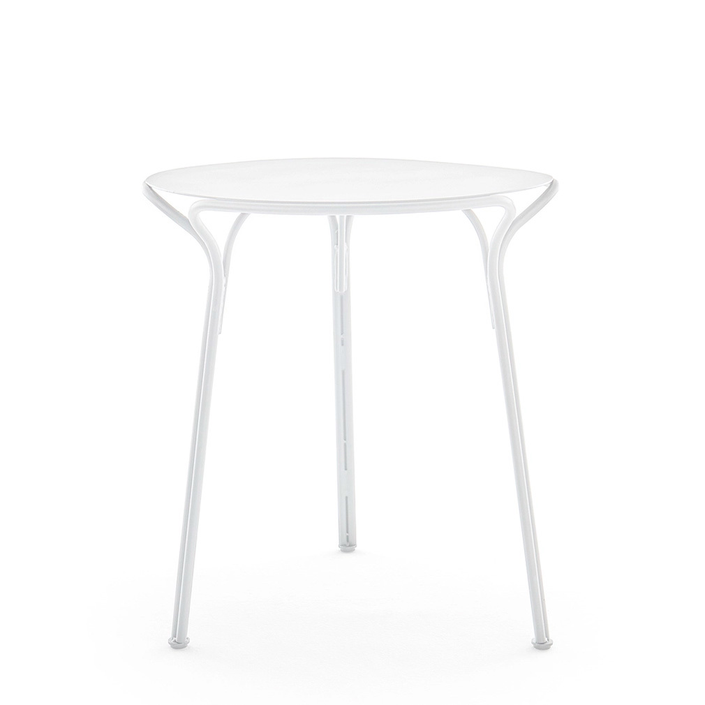 Kartell Hiray-pöytä valkoinen, ø 65 cm