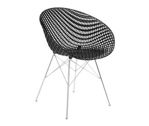 Smatrik Chair, Black/Chrome