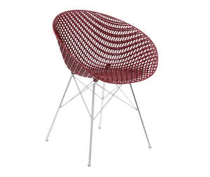 Smatrik Chair, Red/Chrome