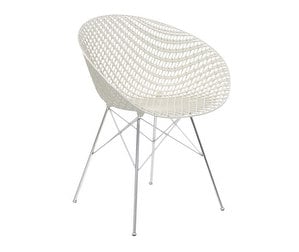 Smatrik Chair, White/Chrome