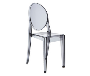 Victoria Ghost Chair, Grey