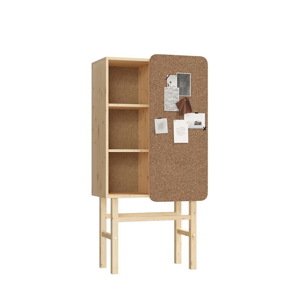 Karup Design Slide Cabinet Pine/Cork, 70 x 142 cm