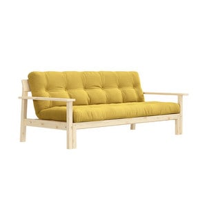 Unwind Futon Sofa, Honey/Pine, W 218 cm