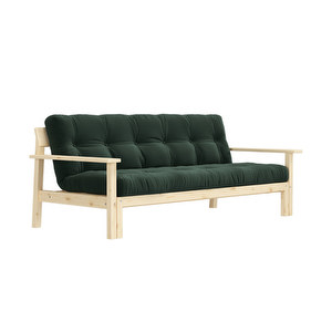 Unwind Futon Sofa, Seaweed/Pine, W 218 cm