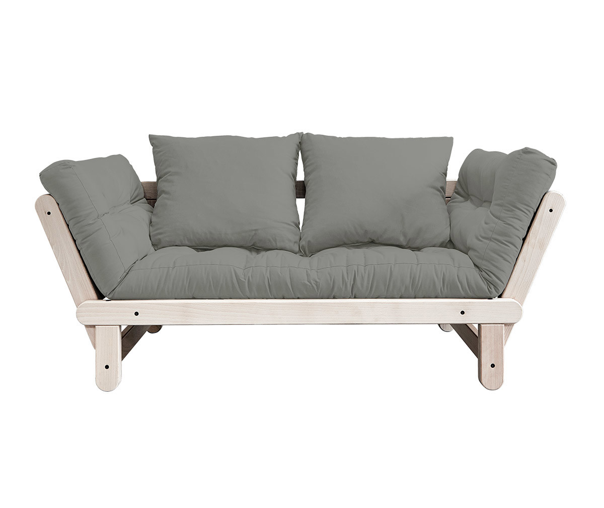 Karup Design Beat-futonsohva grey/mänty, L 162 cm