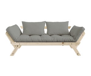 Bebop-futonsohva, grey/mänty, L 180 cm