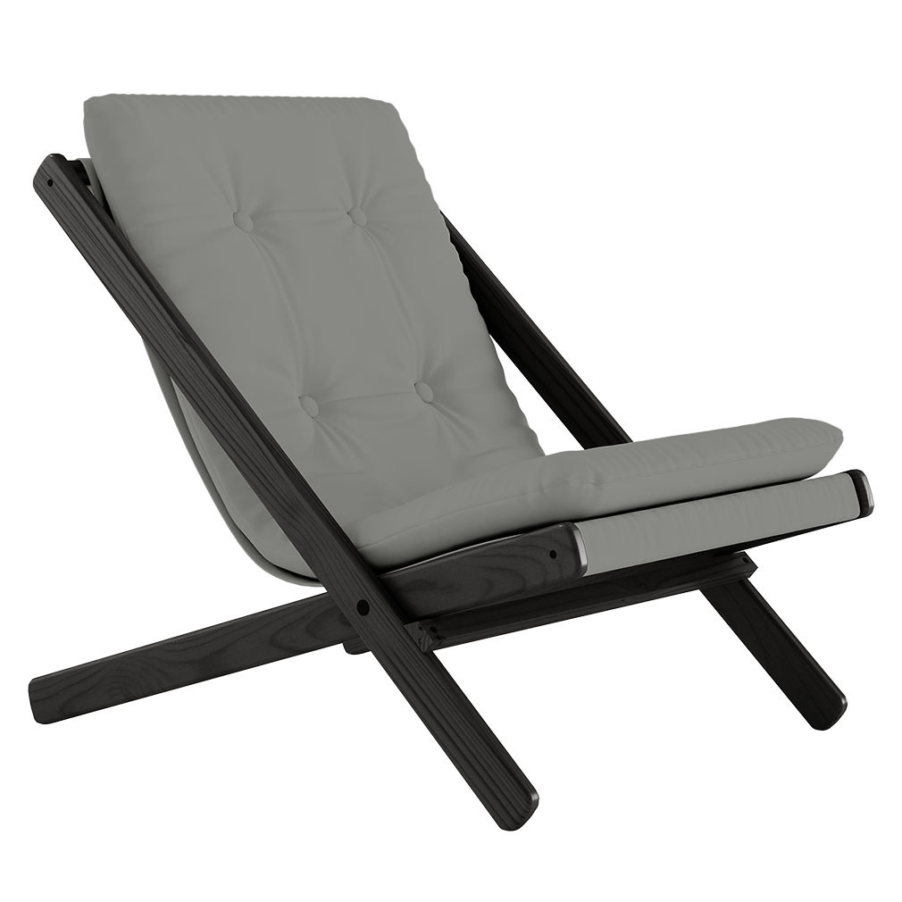 Karup Design Boogie-nojatuoli grey/black