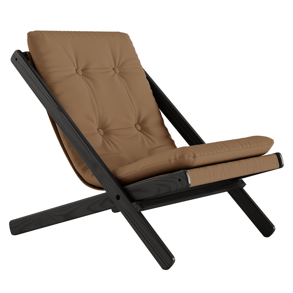 Karup Design Boogie-nojatuoli mocca/black