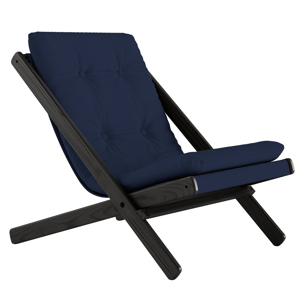Karup Design Boogie-nojatuoli navy/black