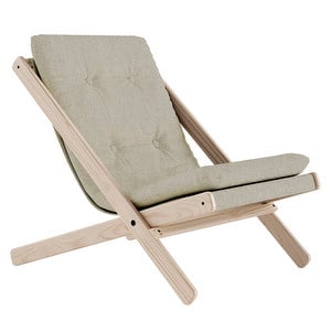 Boogie Armchair, Linen/Raw