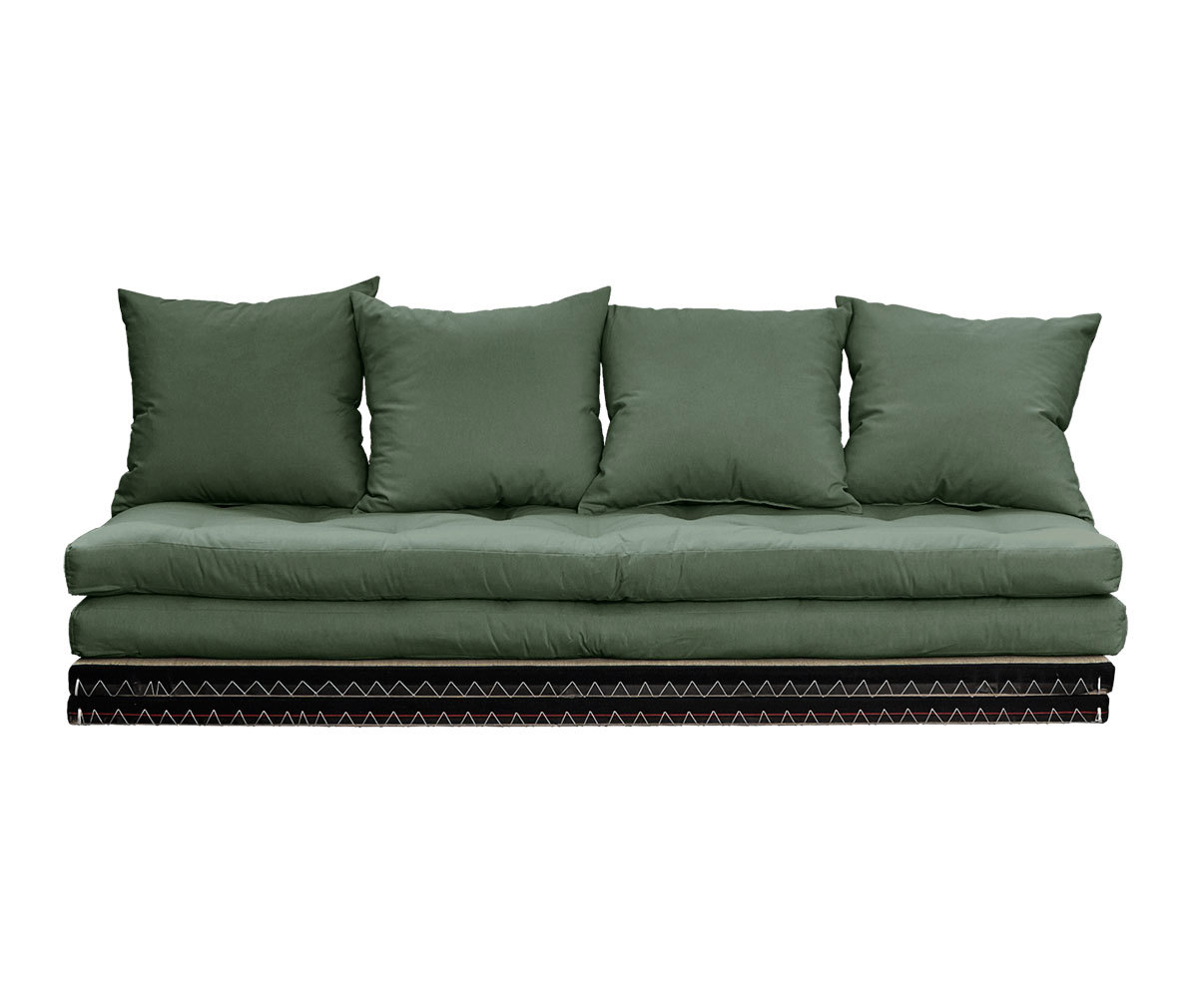 Karup Design Chico-futonsohva olive grey/tatami, L 200 cm