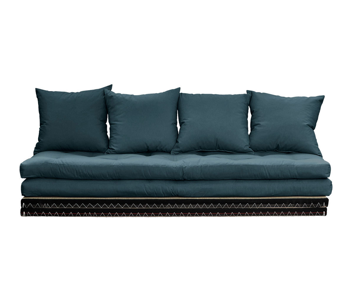 Karup Design Chico-futonsohva petrol blue/tatami, L 200 cm