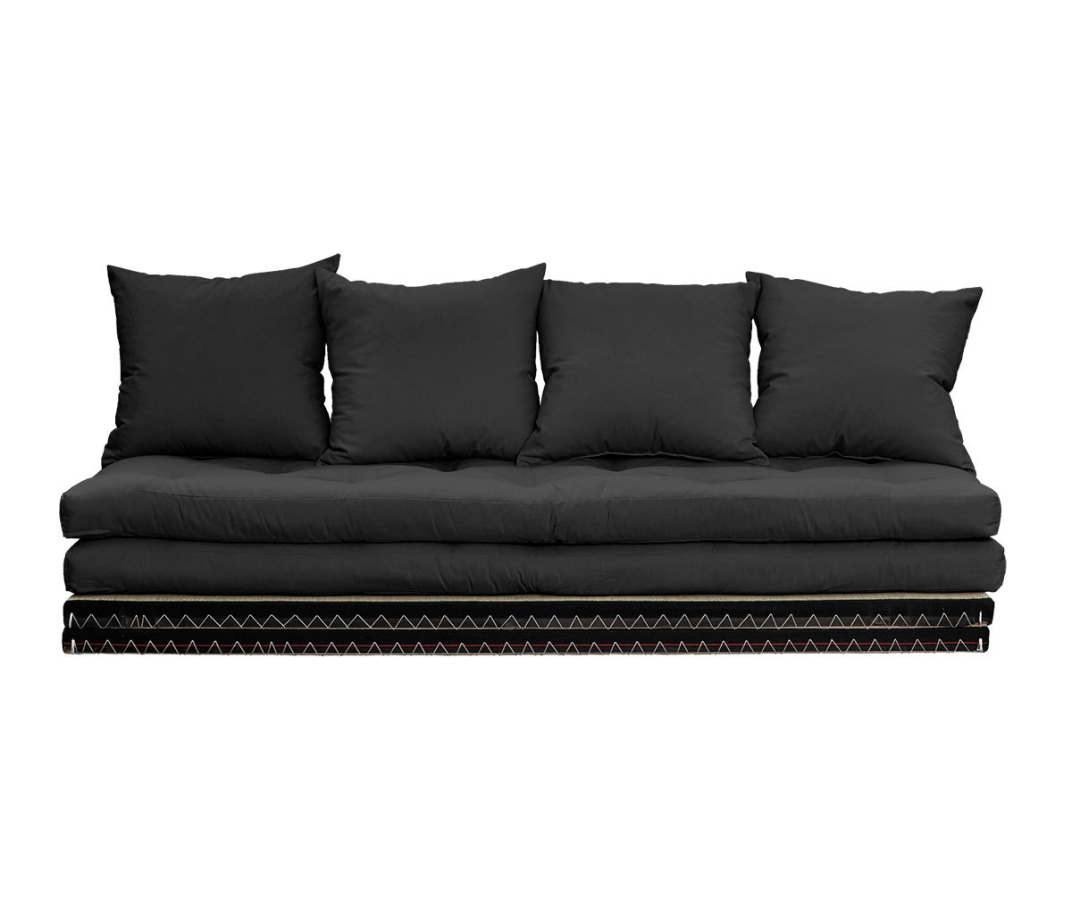 Karup Design Chico-futonsohva dark grey/tatami, L 200 cm