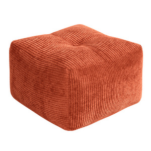 Buddy Pouf -rahi, Mega Corduroy -kangas retro orange