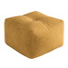 Buddy Pouf -rahi, Textured Weave -kangas golden ochre