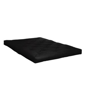 Double Latex Futon Mattress, 120 x 200 cm, Black