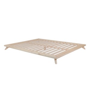 Senza Bed Frame, Pine, 140 x 200 cm