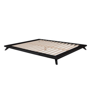 Senza Bed Frame, Black, 160 x 200 cm