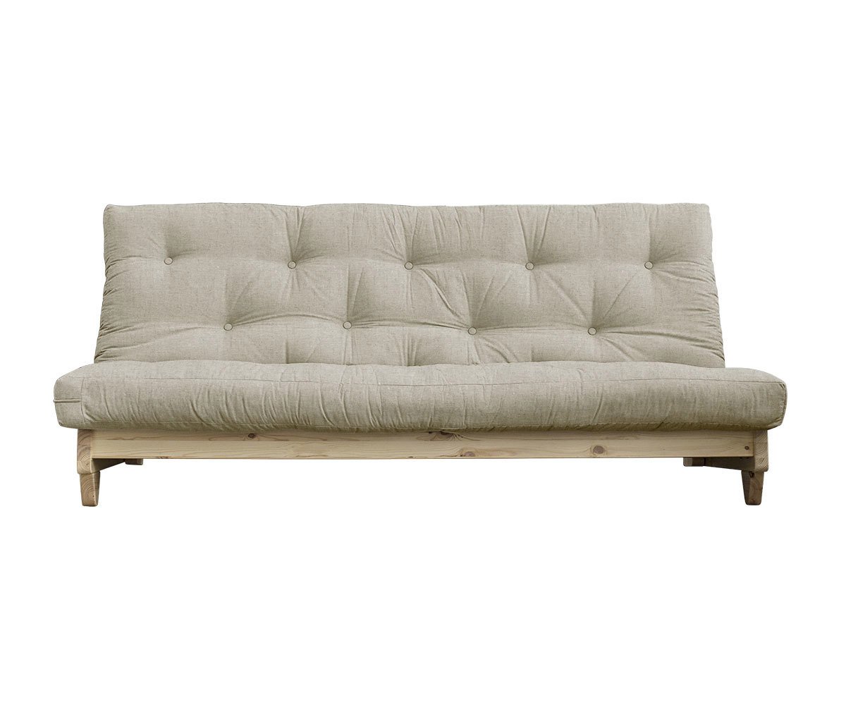 Karup Design Fresh-futonsohva linen/mänty, L 200 cm