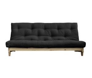 Fresh-futonsohva, dark grey/mänty, L 200 cm