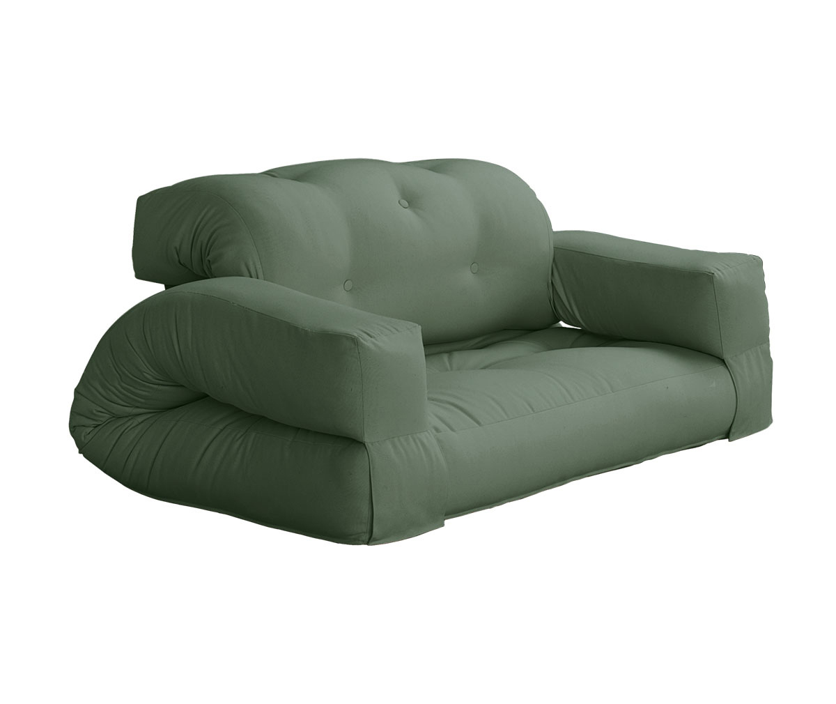 Karup Design Hippo-futonsohva olive green