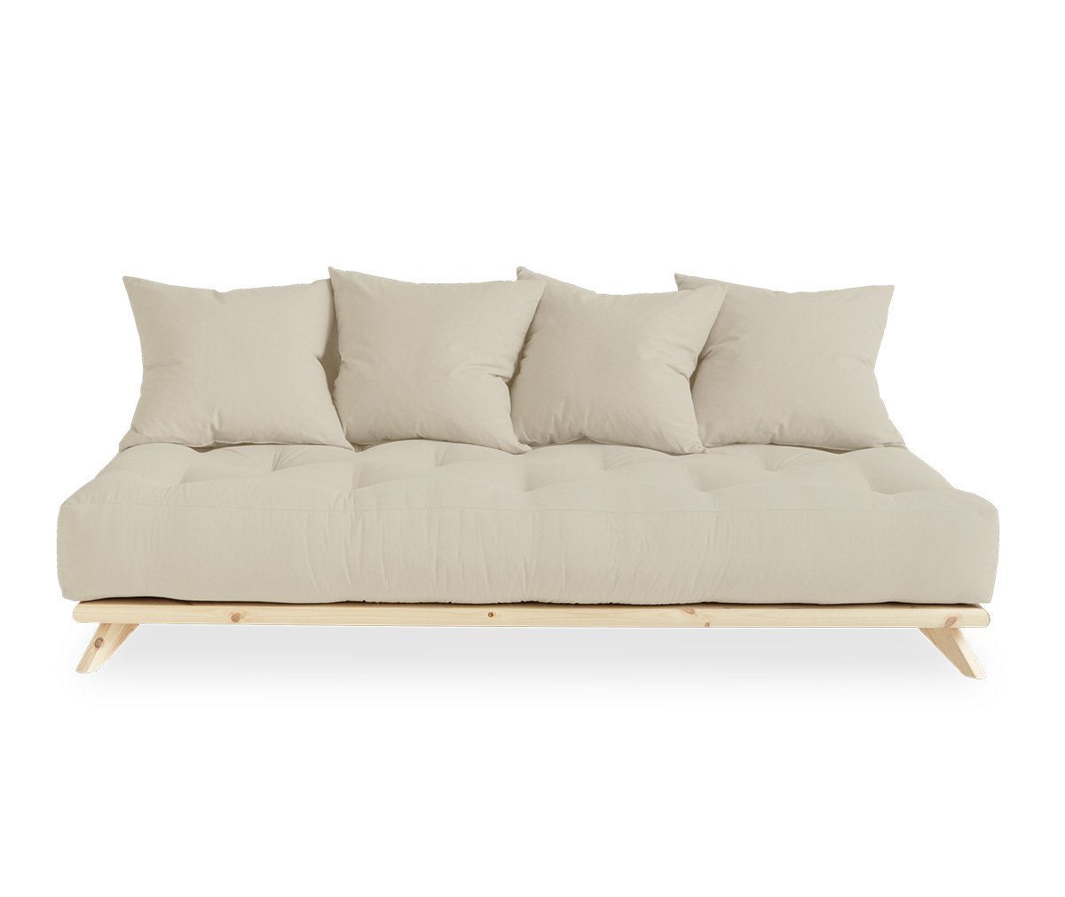 Karup Design Senza-futonsohva beige/mänty