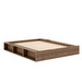 Ziggy Bed Frame, Carob Brown, 140 x 200 cm