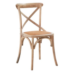 Alsie Chair, Elm/Rattan