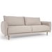 Carlota-sohva, beige/pyökki, L 210 cm