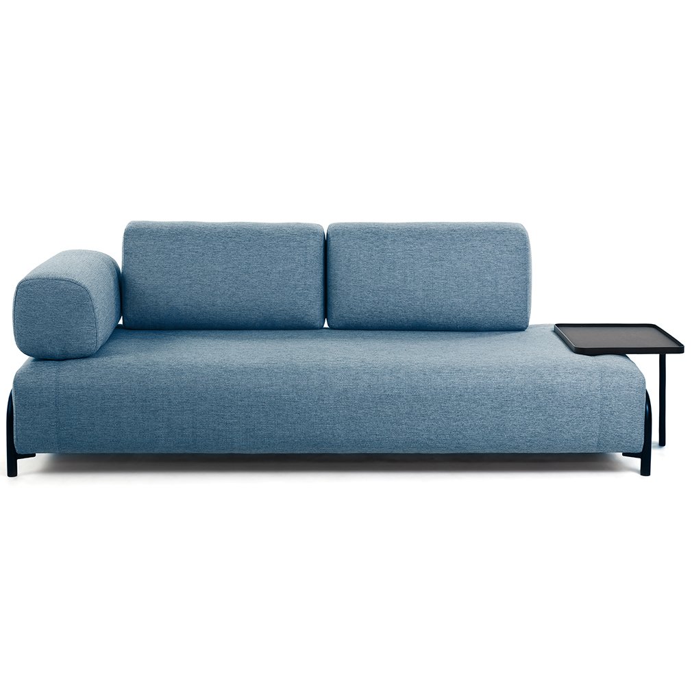 Kave Home Compo Sofa Blue, W 252 cm