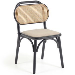 Doriane Chair, Black Elm