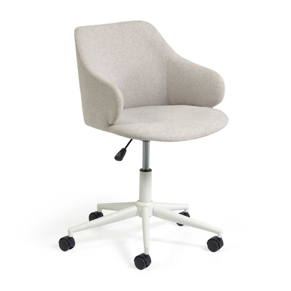 Kave Home Einara Office Chair Light Grey