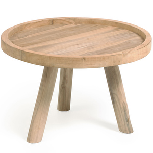 Glenda Coffee Table, Teak, ø 55 cm