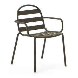 Joncols-tuoli, vihreä/alumiini