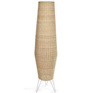 Kamaria Floor Lamp, Rattan, H 120 cm