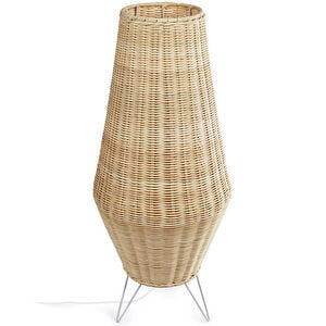Kamaria Floor Lamp, Rattan, H 70 cm