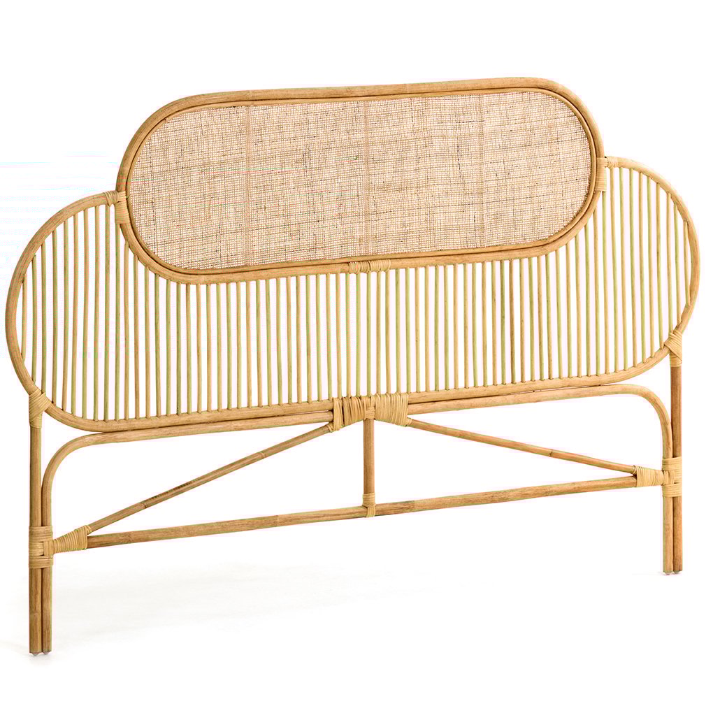 Kave Home Lalita Headboard Rattan/Natural, 170 x 120 cm