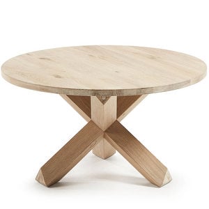 Lotus Coffee Table, Oak, ø 65 cm