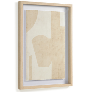 Nannete-taulu, beige, 50 x 70 cm