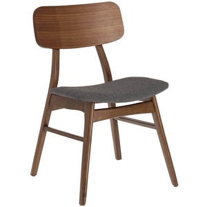 Selia Chair, Walnut / Dark Grey